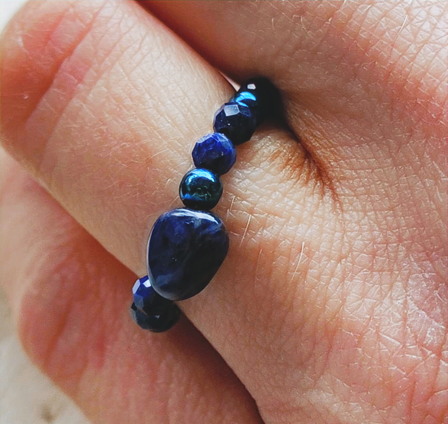 Siła i Mądrość - Lapis, lazuli, Hematyt